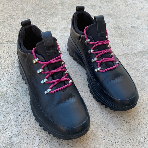 Cole Haan Shoes | Cole Haan Grand Explore All Terrain Sneaker Size 9 | Color: Black/Pink | Size: 9 | Blessedmama44's Closet